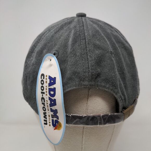 Missy's Hope Purple Ribbon Slideback Hat Gray One Size Adams W/Tags - Picture 5 of 8